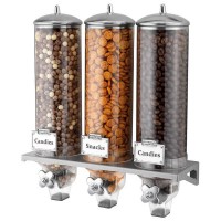 Classix Design Commercial Dispenser 3 x 8 Liters Stainless steel